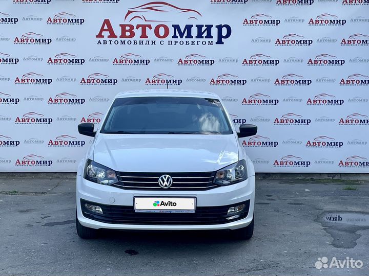 Volkswagen Polo 1.6 МТ, 2018, 136 000 км