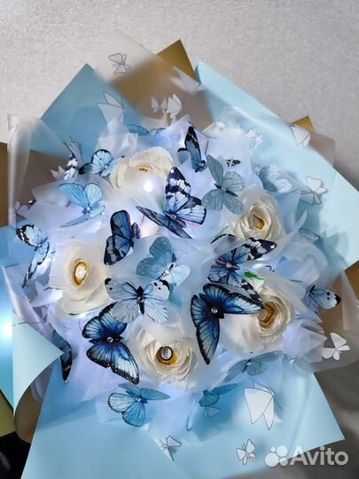 Букет из бабочек