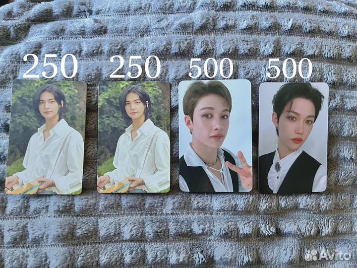 Официальные карточки kpop stray kids, bts