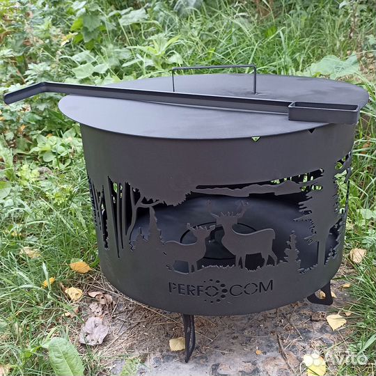 Костровая чаша из стали 50 см