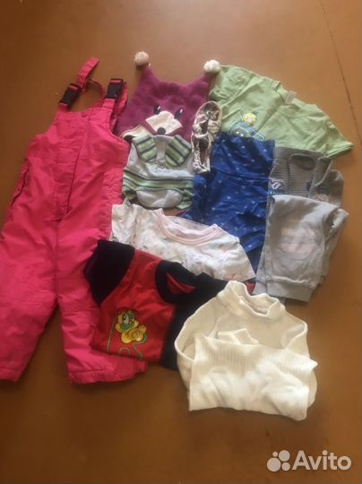 Пакет вещей на девочку