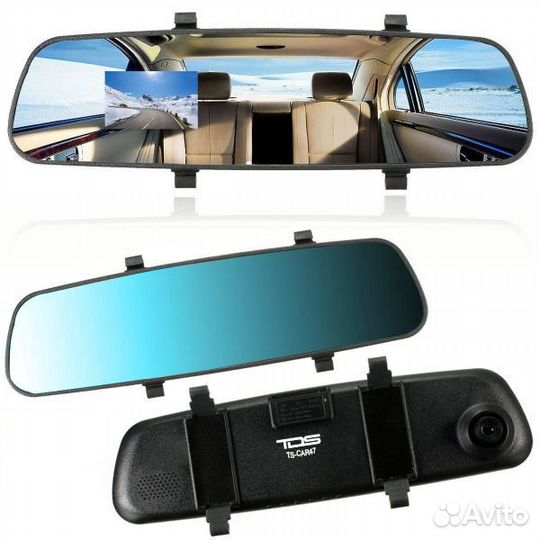 Видеорегистратор зеркало TDS