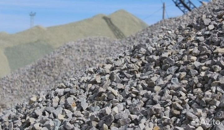 Щебень, щпс, отсев от производителя