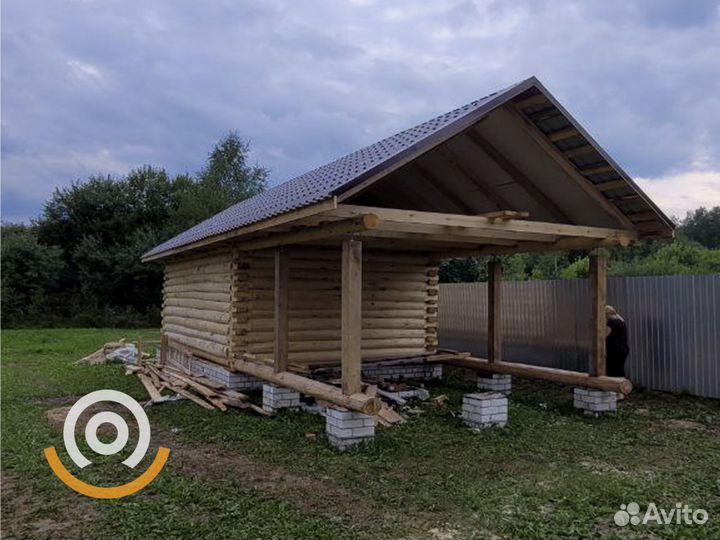 Сруб для бани