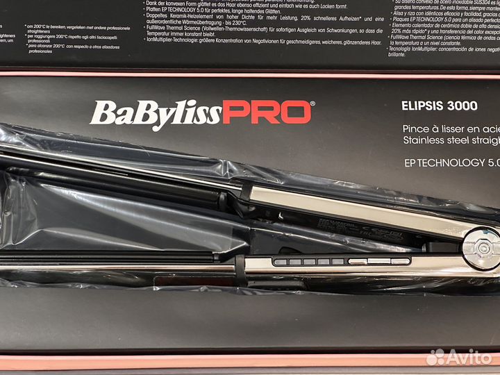 Утюжок для волос babyliss pro 3000