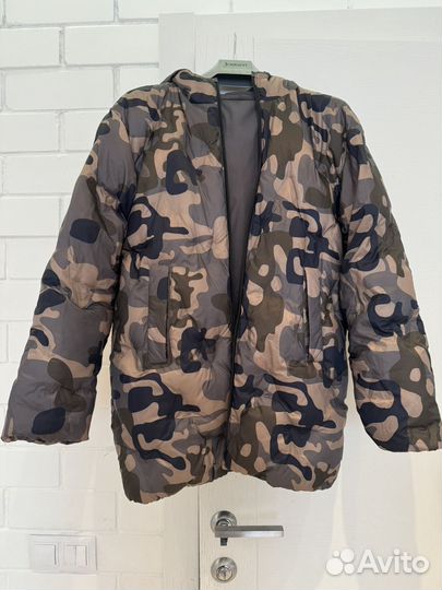 Zara Двусторонний пуховик 152