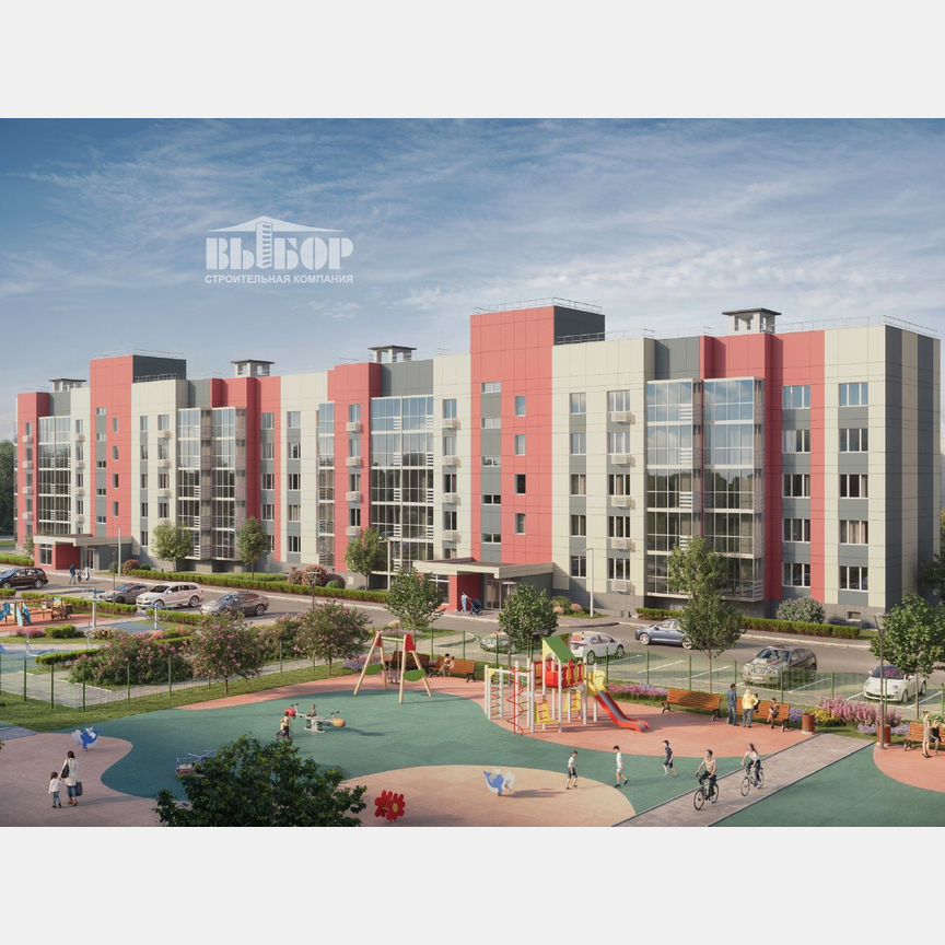 1-к. квартира, 35,7 м², 5/5 эт.