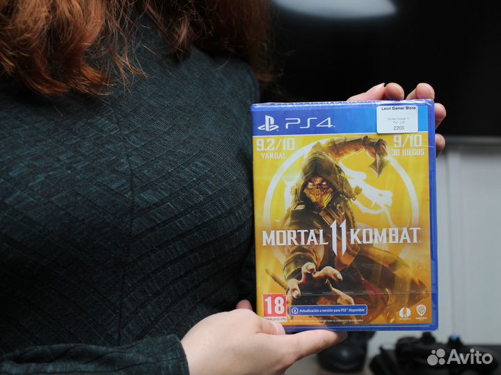 Mortal kombat 11 ps4 диск