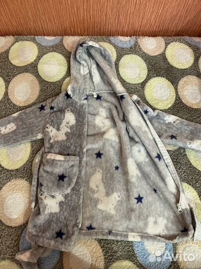 Детский махровый халат