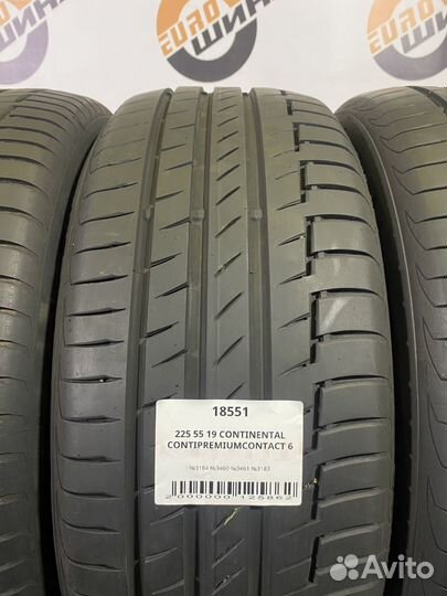 Continental ContiPremiumContact 6 225/55 R19