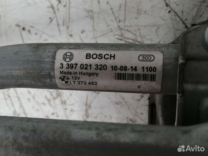 Трапеция дворников в сборе BMW 5 F10