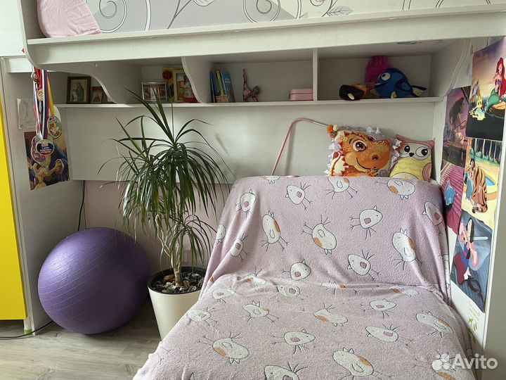 Детская кровать чердак