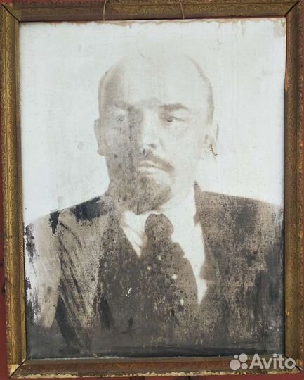Портрет Ленин В.И. Ульянов картина плакат