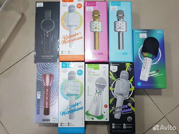 Микрофон колонка караоке