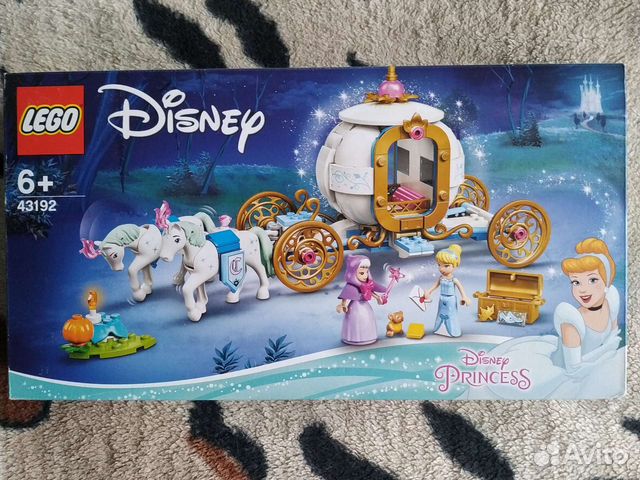 Lego Disney Princess 43192 Карета Золушки