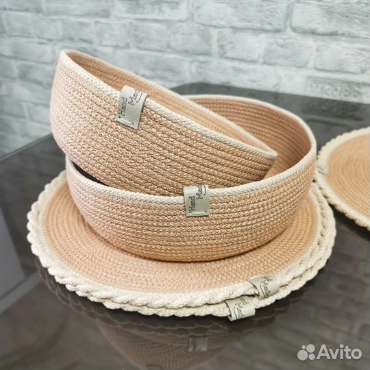 Корзины, хлебницы, плейсматы