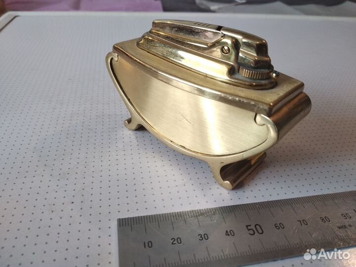 Зажигалка газовая настольная ronson waraflame