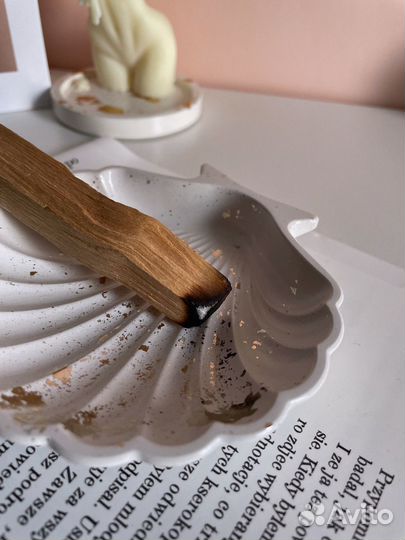 Подставка декоративная/подставка из гипса