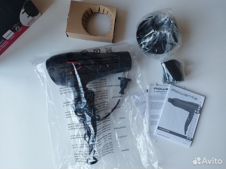 Фен Rowenta с насадками