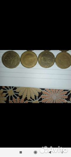 Коллекция 10 рублевых монет