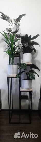 Полки для цветов лофт