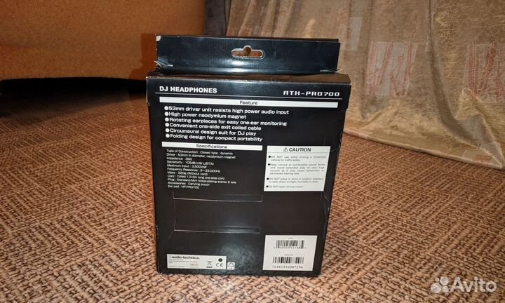 Наушники Audio Technica ATH-PRO700 (Made in Japan)
