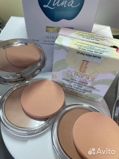 Clinique stay matte пудра