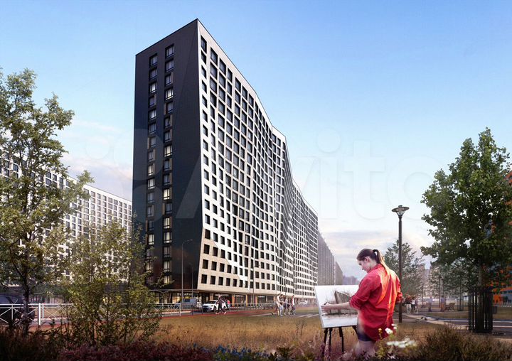 2-к. квартира, 57,5 м², 5/18 эт.