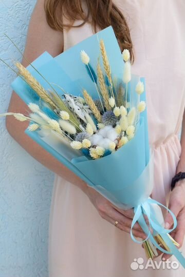 Букеты из сухоцветов