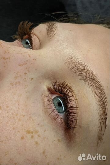 Наращивание ресниц модель