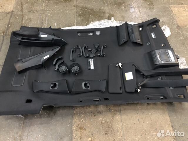 Черный потолок BMW 5 Серии F11