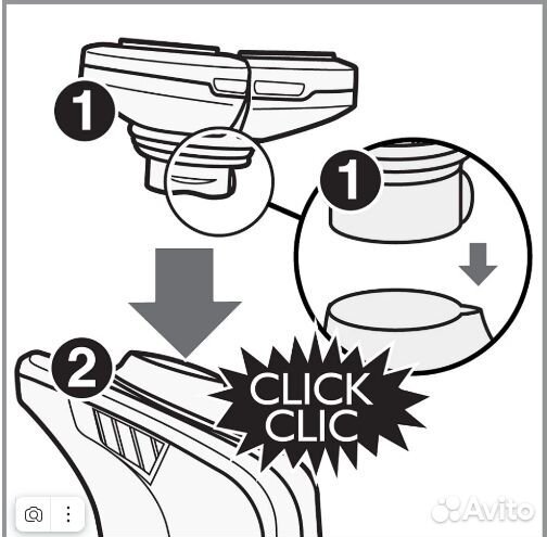 Бритвенный блок philips RQ10