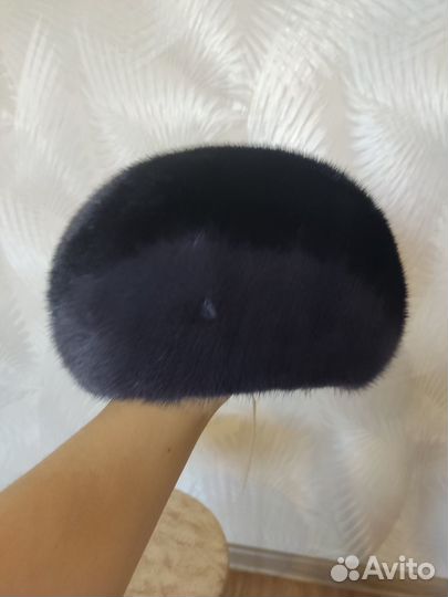 Шапка норковая женская новая