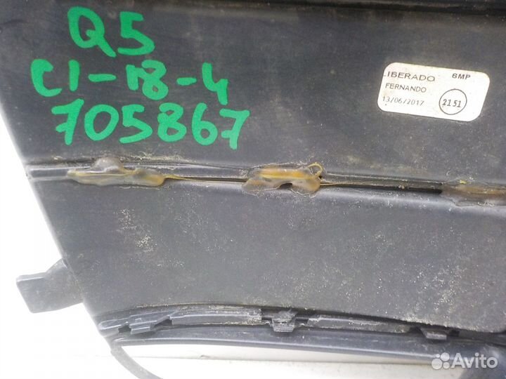 Решетка бампера переднего, Audi Q5