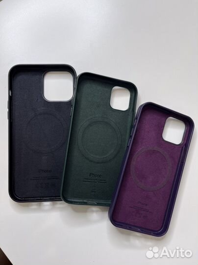 Кожаный чехол на iPhone