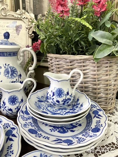 Чайный набор Hutschenreuther «Луковый узор»