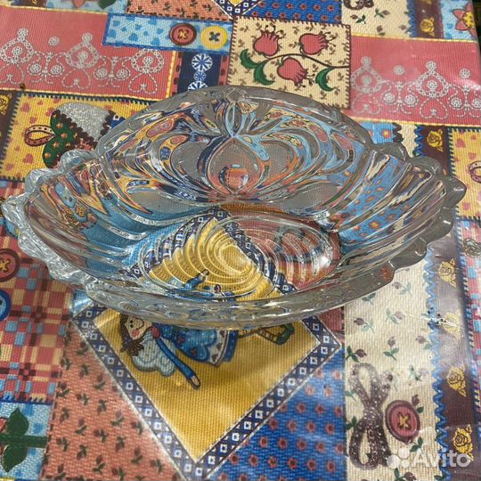 Салатник хрустальный