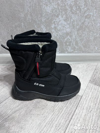 Ботинки зимние для мальчика 34