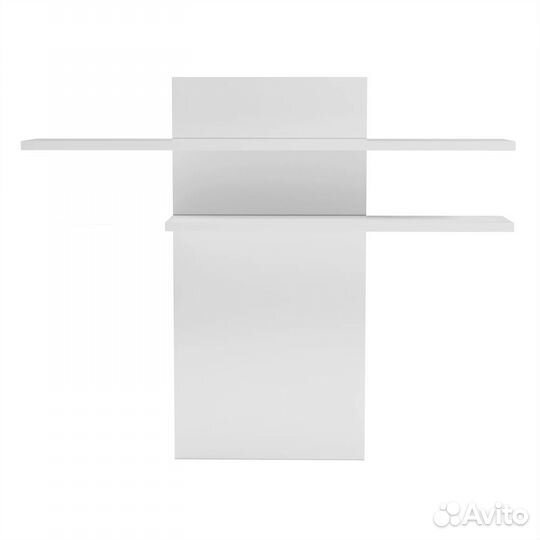 Полка настенная белая