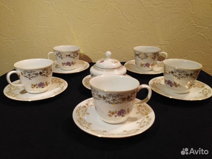 Чайный сервиз чсср Moritz Zdekauer