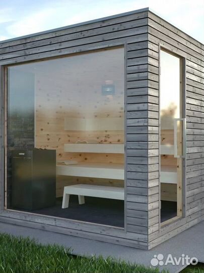 Модульный дом баня