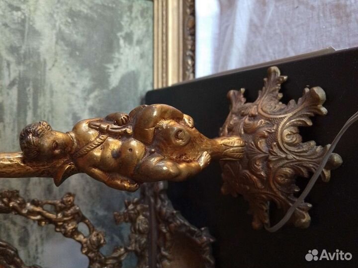 Антикварная лампа Голландия