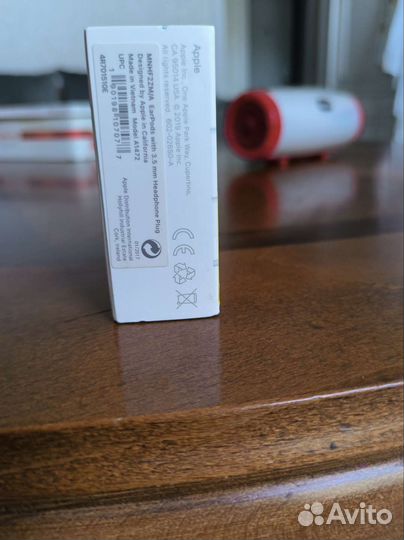 Наушники Apple EarPods 3.5 мм