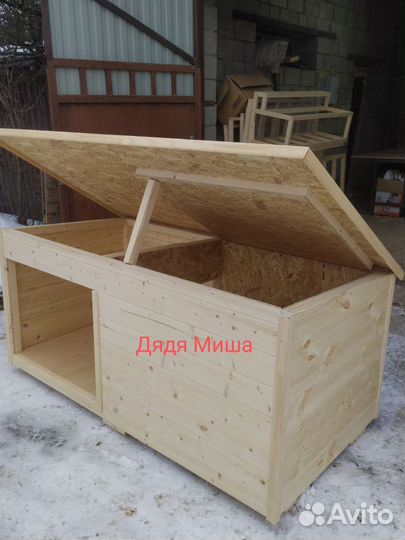 Будка для собаки утепленная