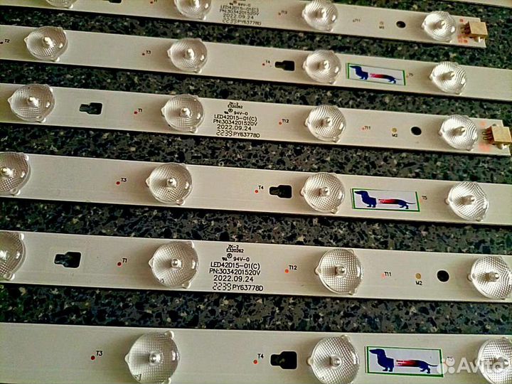 Новая Led подсветка led42d15-01(C) PN:3034201520V