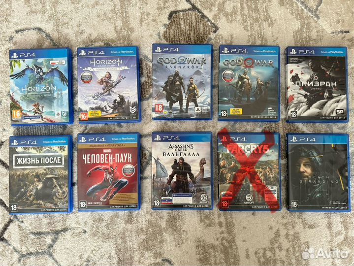 Игры для playstation 4