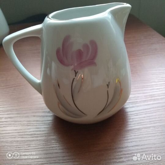 Кофейный сервиз и конфетница Рига PFF, винтаж