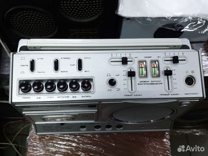 Кассетный магнитофон Парус м213с