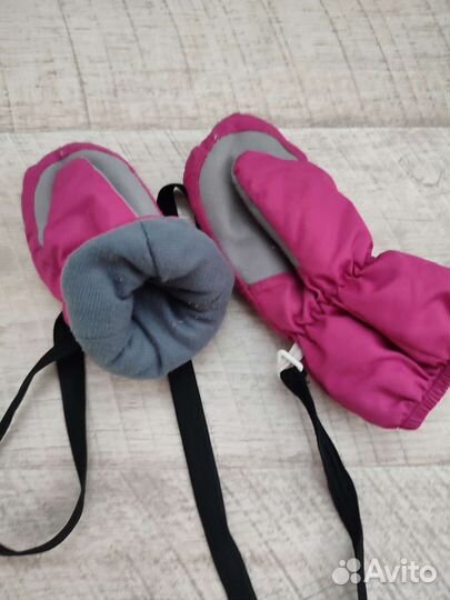 Рукавицы детские на резинке