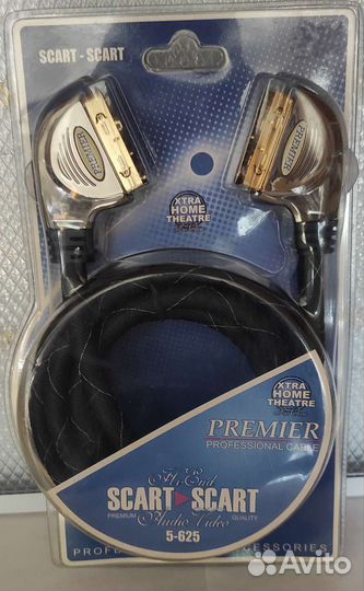 Кабель соединительный premier scart-scart 3 m